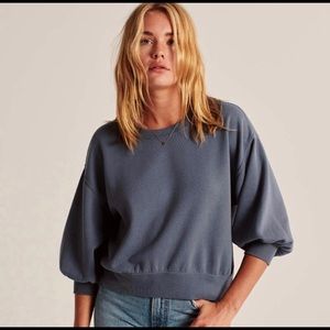Abercrombie Balloon Sleeve Sweatshirt